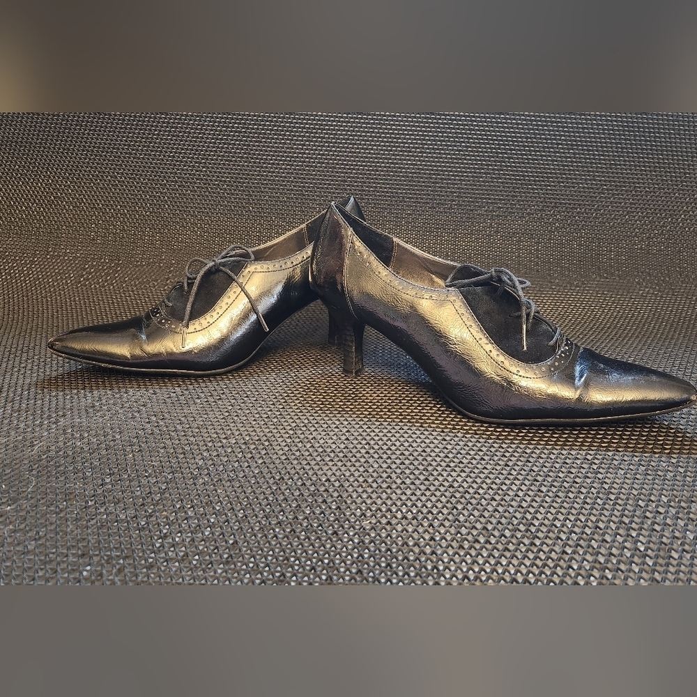 Etienne Aigner Black Heeled Shoes